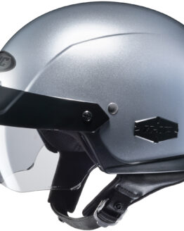 HJC IS-Cruiser Silver Open-Face Half Helmet Medium