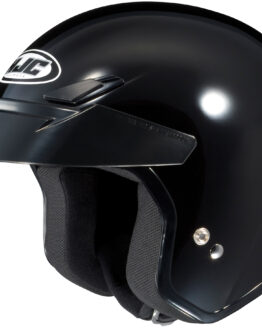 CS-5N Solid Black 3/4 Open-Face Helmet X-Small