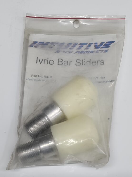 *OPEN BOX* White Bar End Sliders