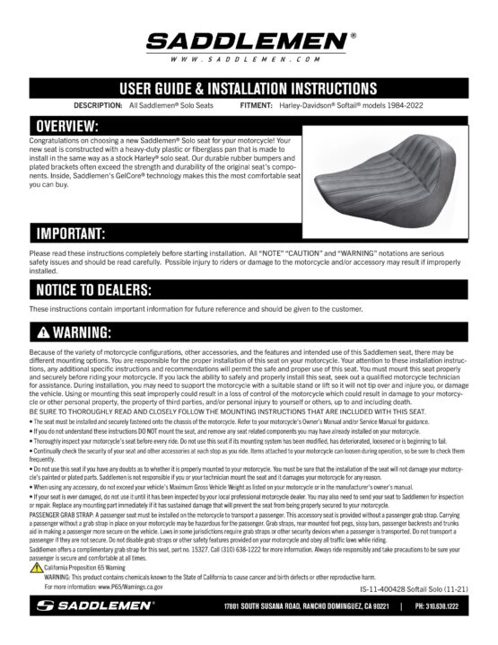 Knuckle Ribbed Solo Seat Black Gel - Image 2