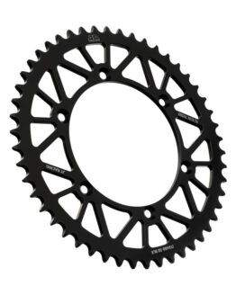 Black Aluminum Rear Sprocket - 51 Teeth 520 Pitch