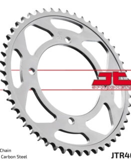 JT Steel Rear Sprocket 52T 428 Fits Kawasaki/Suzuki