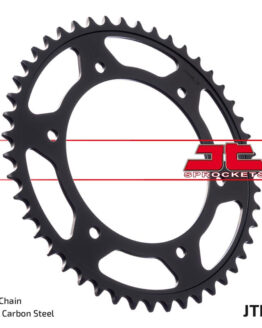 Steel Rear Sprocket - 49 Teeth 520