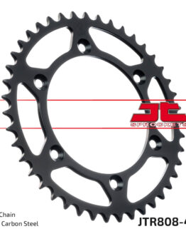 Steel Rear Sprocket - 43 Tooth 520