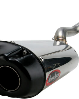 Jardine RT1 Dual Outlet Slip-On Exhaust Silver Fits 09-12 Daytona 675