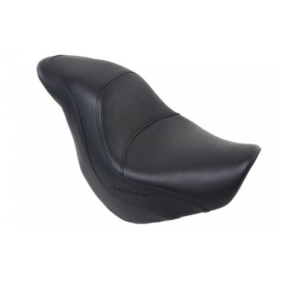 Renegade Deluxe Plain Solo Seat Black Gel Low