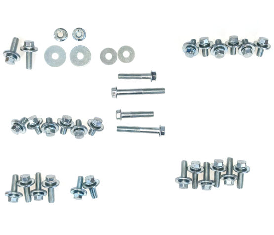 Full Plastic Fastener Kit