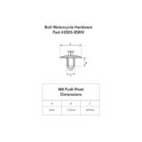 M8 3-Stage Push Rivets - 10 Pack - Image 6