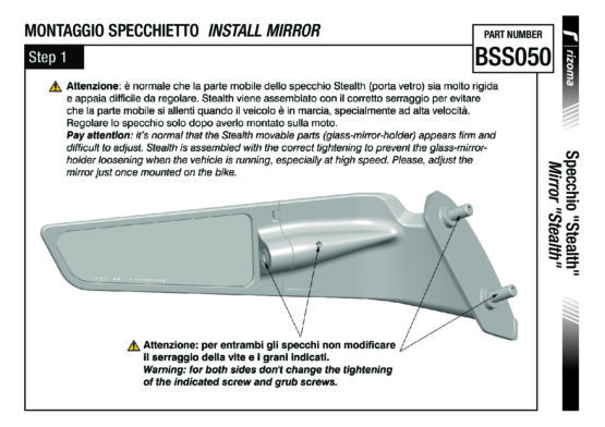 Black Rotating Winglet Stealth Mirrors - Image 7