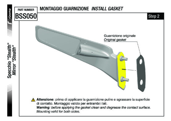 Black Rotating Winglet Stealth Mirrors - Image 6