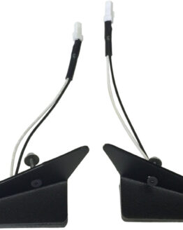 New Rage Cycles Mirror Block Off LED Turn Signals Fits 14-15 Ducati 899