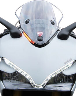 New Rage Cycles LED Front Turn Signals Fits 17-21 Ducati Supersport 939