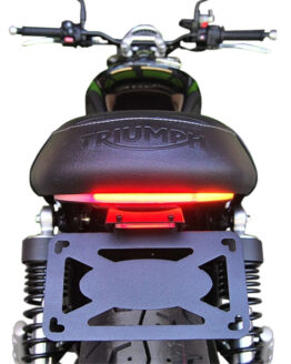 New Rage Cycles Fender Eliminator Kit Black Fits 2016-17 Triumph Street Twin