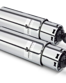 12" Full Cover 412 Series Shocks Chrome