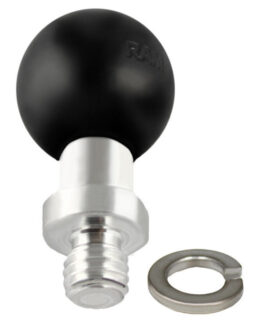 Ram Base - 1" Ball Connected to 3/8"-16 Threaded Post