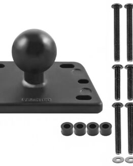 Ram Base - Brake / Clutch Resevoir Cover Base w/ 1" Centered Ball IN BAG