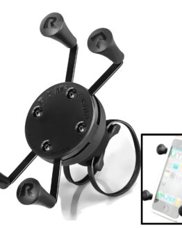 Ram Kit - EZ ON/OFF Bicycle Mount w/ Universal X-Grip Cell Phone Holder
