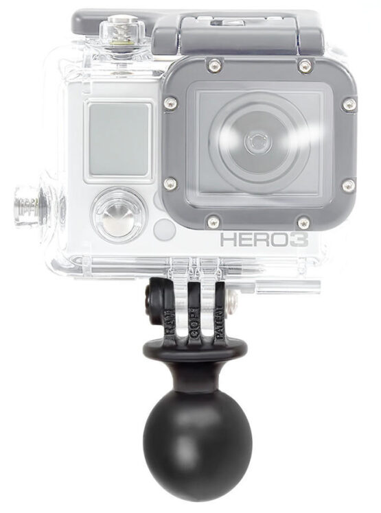 Ram Adapter - 1" Ball with Custom GoPro Hero Base Adapter IN BAG