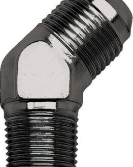 Russell Renegade Universal Brake Line Fitting - 1/8" NPT, #3 male w/ 45" bend