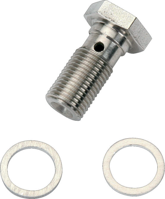 Russell CycleFlex Universal Brake Line Fitting - 7/16"-24 banjo bolt