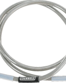Russell Universal Braided Stainless Steel Brake Line - 42"