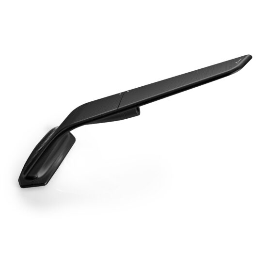 Black Rotating Winglet Stealth Mirrors - Image 2