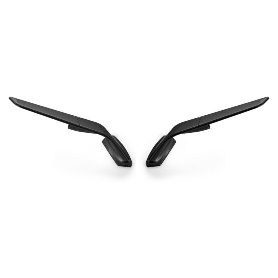 Black Rotating Winglet Stealth Mirrors