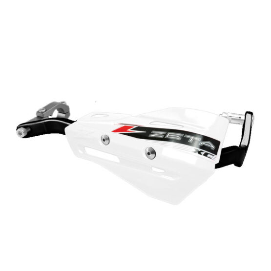 Drop Handguard Handlebar Armor / XC Protector Kit - 7/8" White / - Black