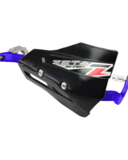 Drop Handguard Handlebar Armor / XC Pro Protector Kit - 7/8" Black / Blue