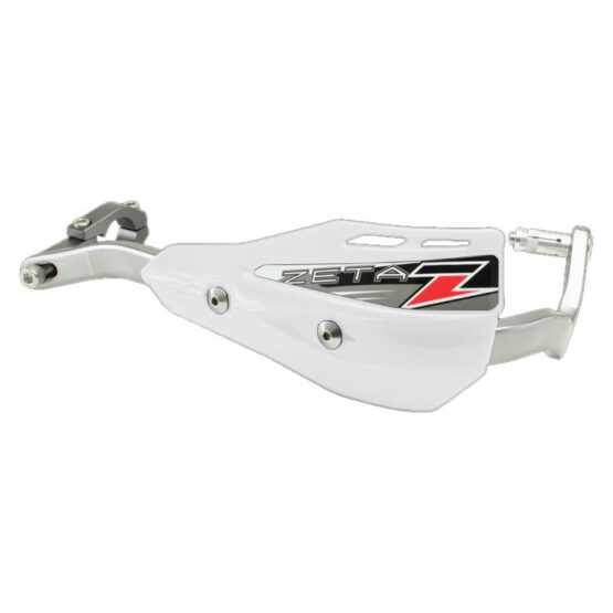 Drop Handguard Handlebar Armor / X2 Protector Kit - 7/8" White / Gray