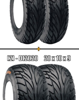 Complete Tire Kit - (2) DI2020 20x10x9 & (2) DI2019 21x7x10