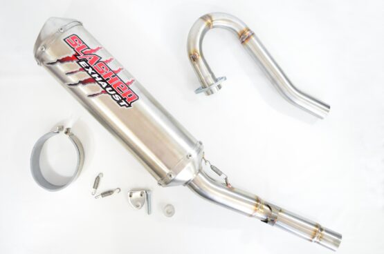 Stainless Full Motorcycle Exhaust w/SA