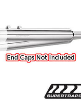 Supertrapp Super Elite 3.5" Slip-On Mufflers Polished Pair Fits 97-07 Softail