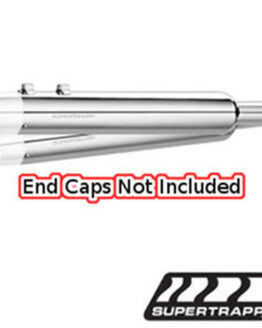 Super Elite 3-1/2" Slip On Exhaust Mufflers - Pair
