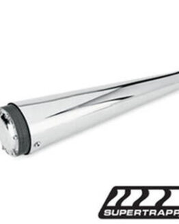 Universal 4" Megaphone Exhaust Muffler - 19-1/8" Long, 2" Inlet