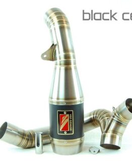 Black Center Stainless Steel GP Slip On Exhaust