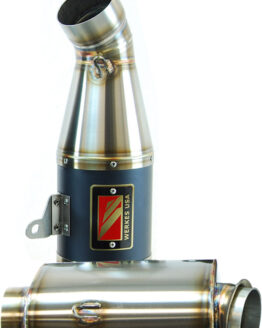 Black Center GP Slip On Exhaust