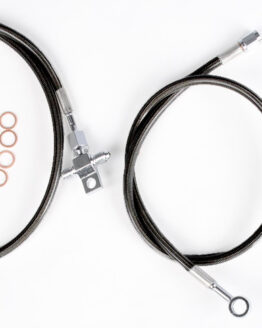 Smoke Front Brakeline Kit +2"