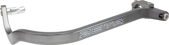 Zeta All Aluminum Handguard w/ Protector Armor w/ Bend 1-1/8" - Gray