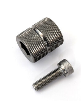 Zeta 23mm Replacement Tip for Revolver Shift Levers - Silver