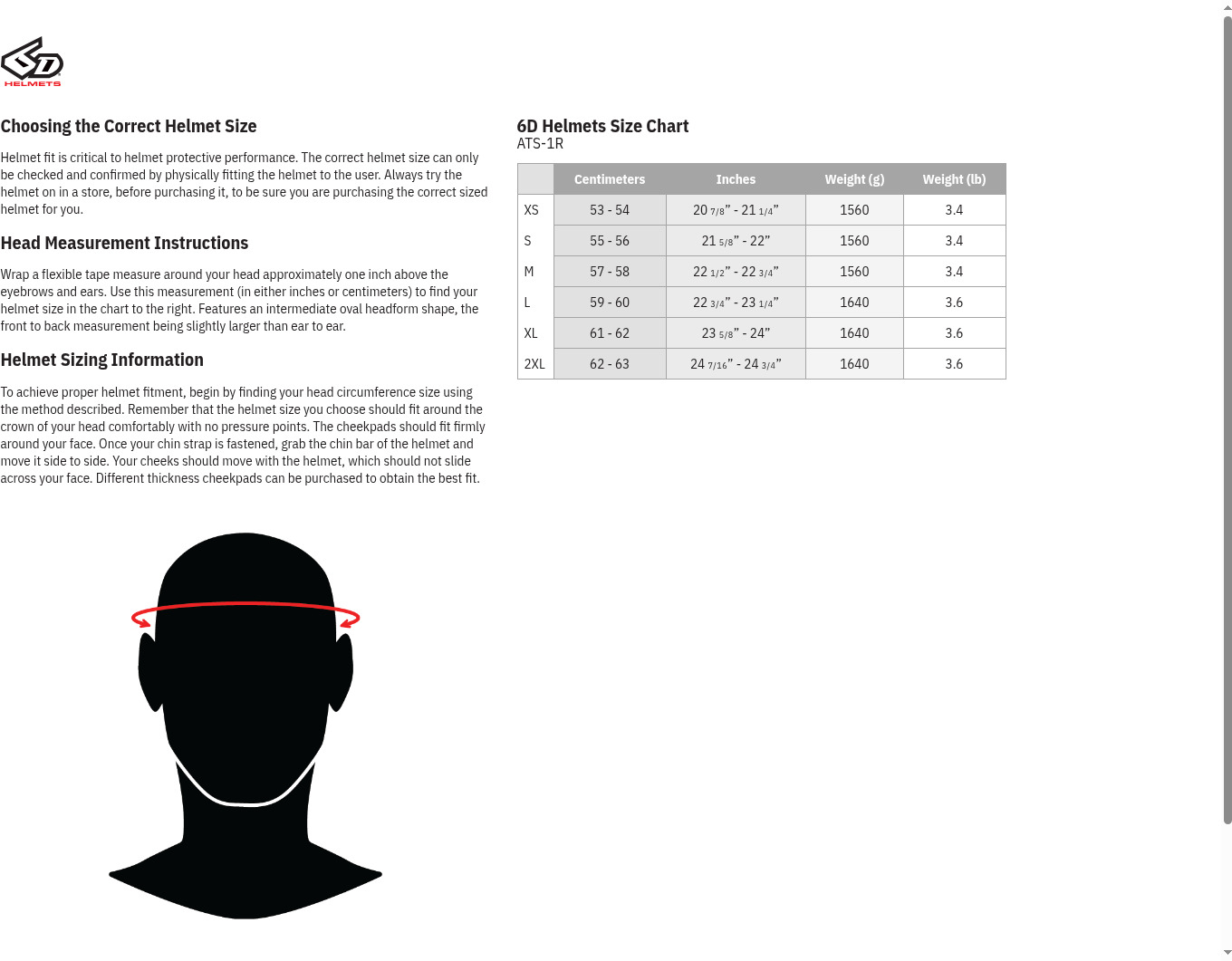 6D ATS-1R Alpha Full Face Helmet XL Black Silver Gray - Image 5