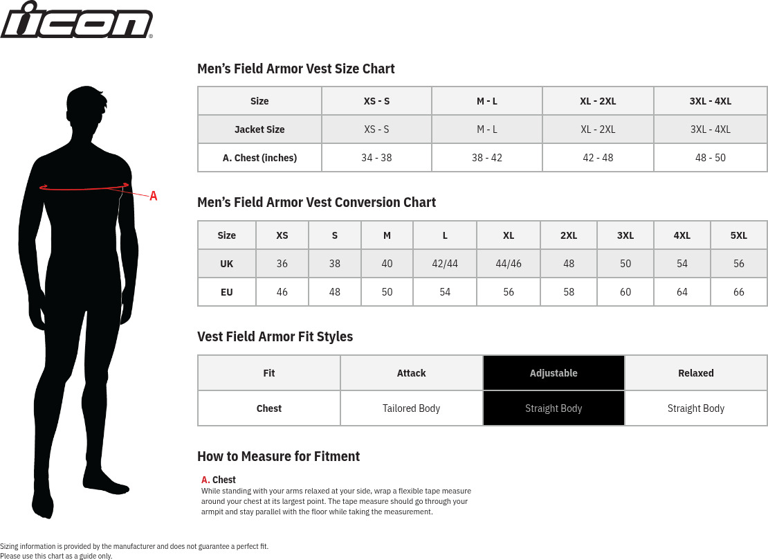 ICON Field Armor Stryker Vest S/M Black/Red - Image 5