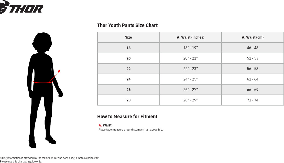 Thor Youth Sector DIGI Pants Camo Green Orange Size 24 - Image 4