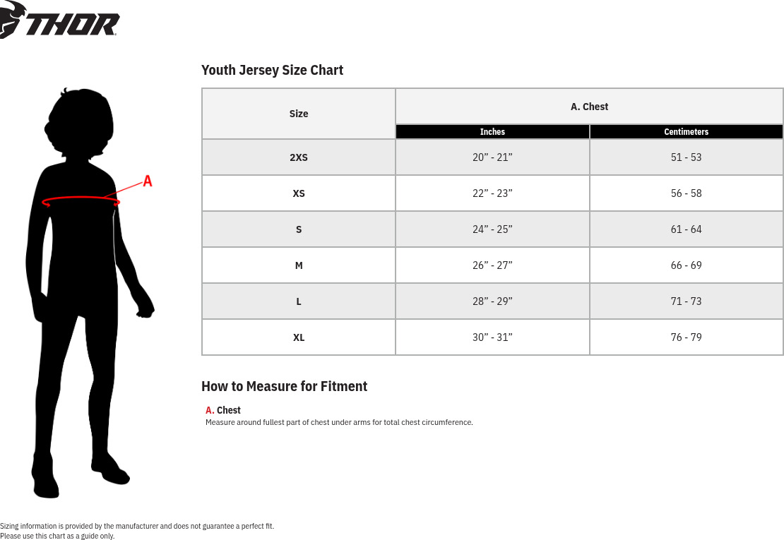 Thor Youth Sector Checker Jersey Green White Gray Large - Image 3