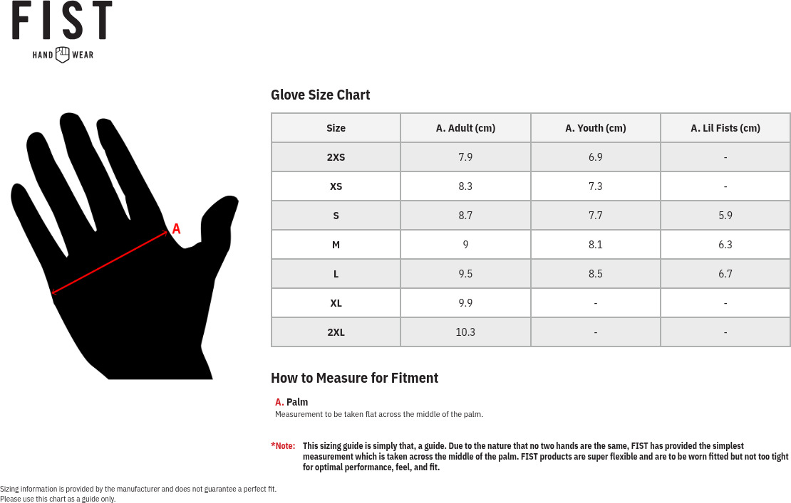 FIST Youth Strapped Stocker Gloves Fluoro Green - Medium - Image 4