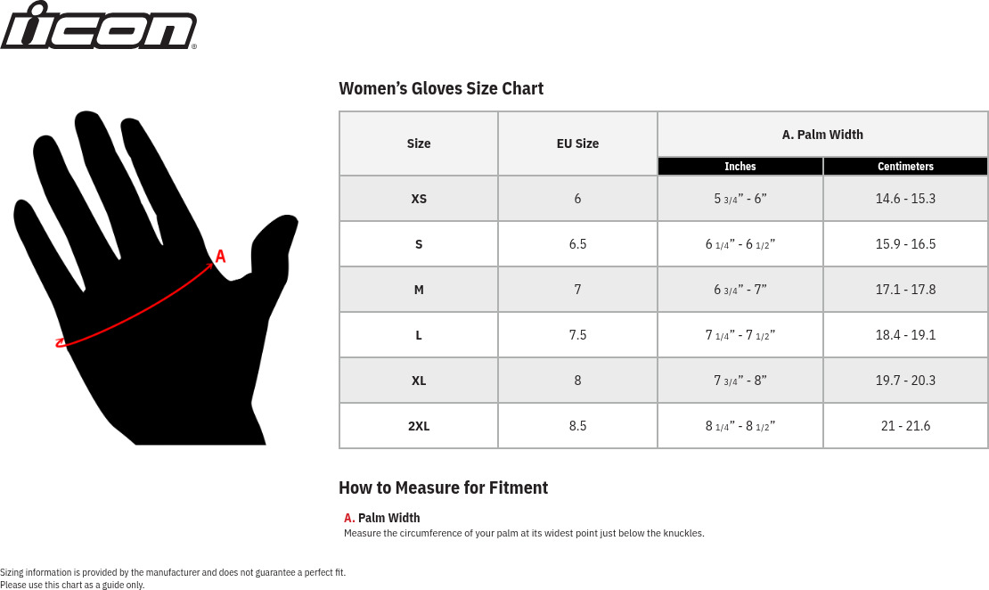 ICON Women's Superduty3 Gloves Black XS - Image 3