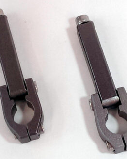 Zeta Hand Guards Long Replacement Mounting Kit - For 7/8" (22.2mm) Bars