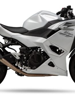 Yoshimura AT2 Full Exhaust System Stainless Steel For 2024 Kawasaki Ninja 500