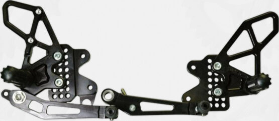 V2 Black Rearset - Adjustable