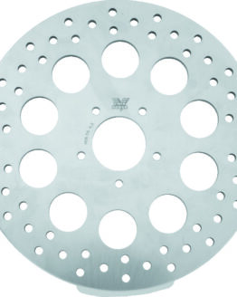 TwinPower Front 11.8in Brake Rotor Stainless For 08-17 Harley Touring Dyna